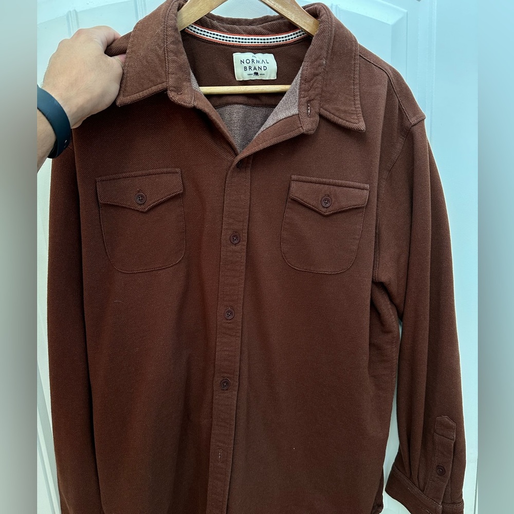The Normal Brand Brown Large Jacket